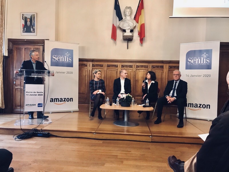 Amazon à la Mairie de Senlis le 14 janvier